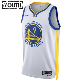 NBA Børn Trøje Golden State Warriors Andre Iguodala 9 2022-23 Nike Association Edition Hvid Swingman